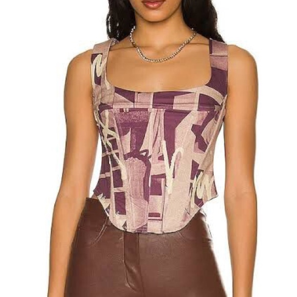 Miaou purple Campbell corset small